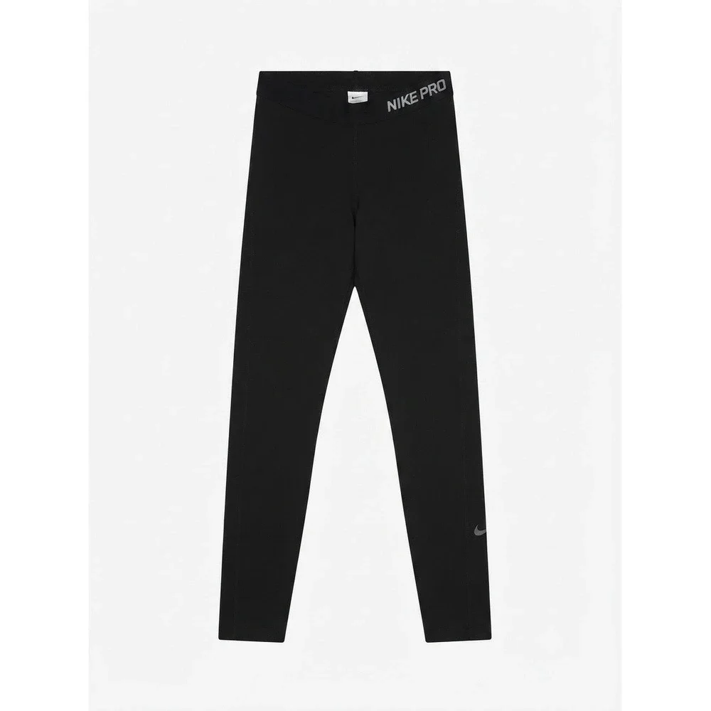 Nike Pro Leggings Women's Medium Black Dri-FIT Athletic Activewear Pants